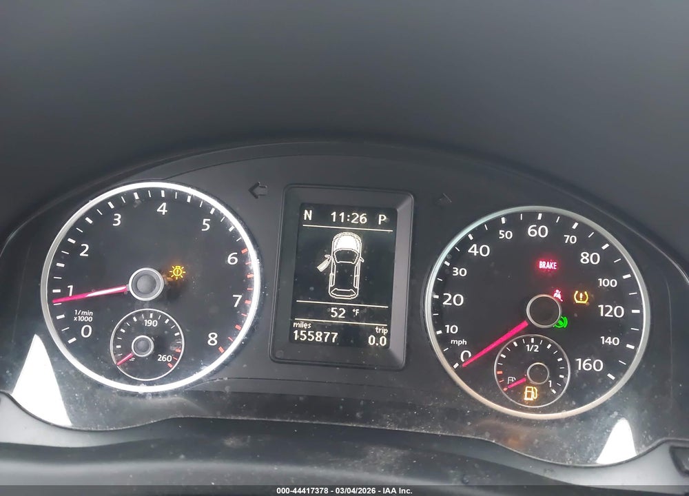 2012 VOLKSWAGEN TIGUAN SE VIN: WVGBV7AX0CW553405