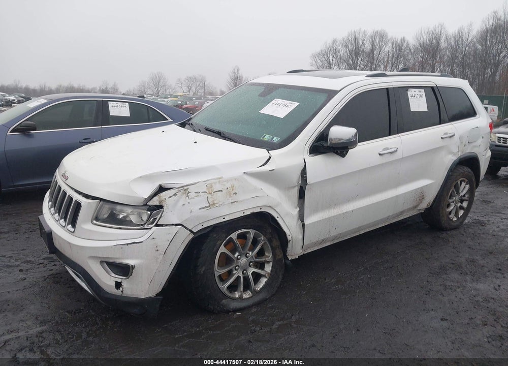 2016 JEEP GRAND CHEROKEE LIMITED VIN: 1C4RJFBG2GC497725