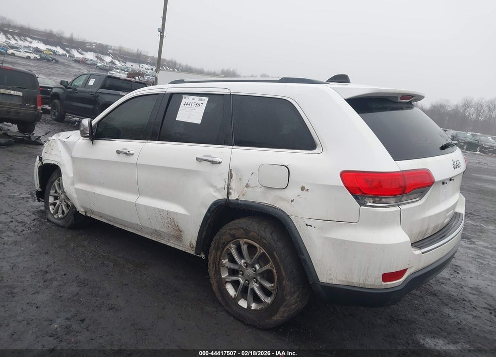 2016 JEEP GRAND CHEROKEE LIMITED VIN: 1C4RJFBG2GC497725
