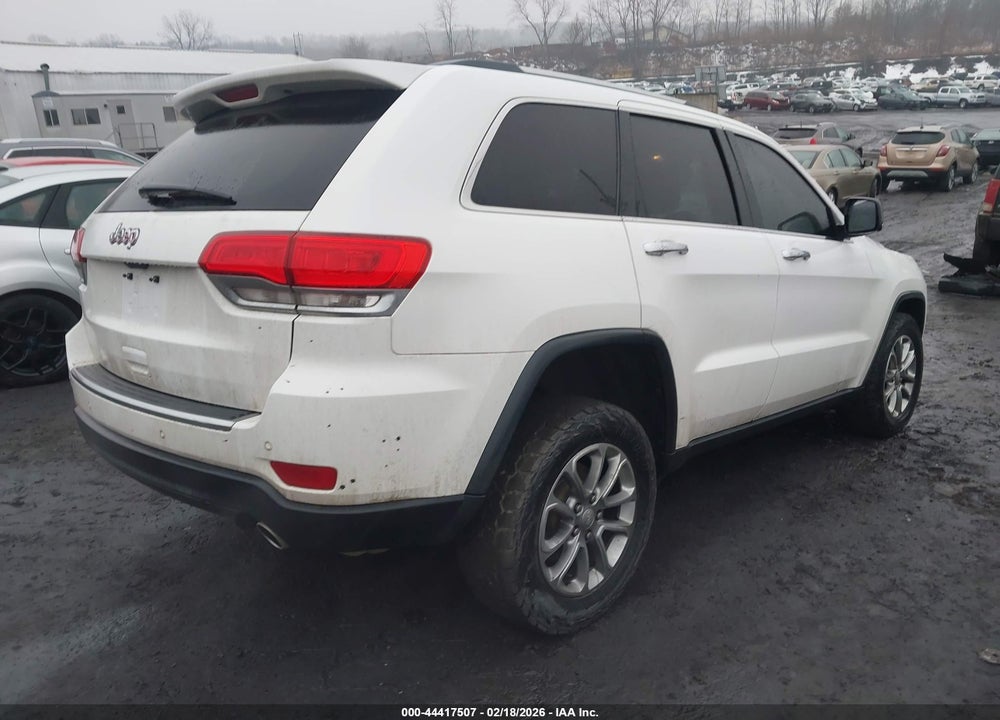 2016 JEEP GRAND CHEROKEE LIMITED VIN: 1C4RJFBG2GC497725