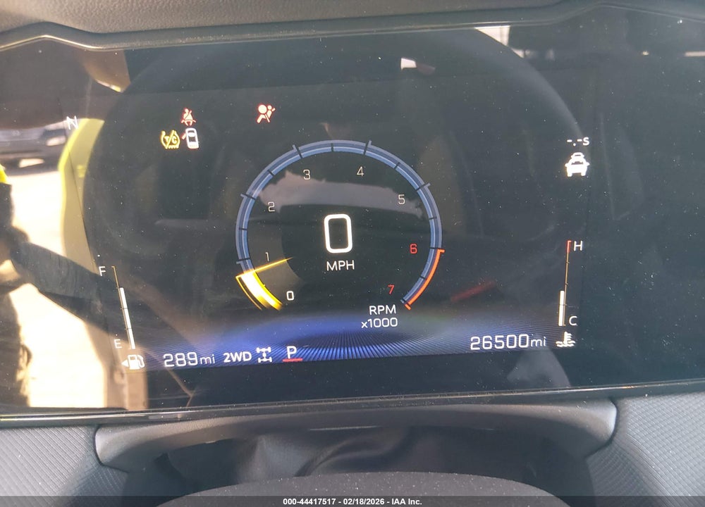 2025 CHEVROLET TRAILBLAZER AWD LS VIN: KL79MNSL8SB046650