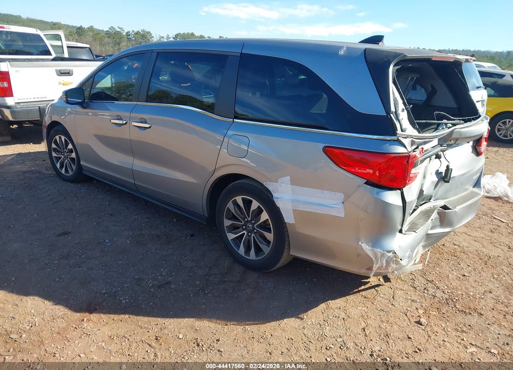 2021 HONDA ODYSSEY EXL VIN: 5FNRL6H72MB005808