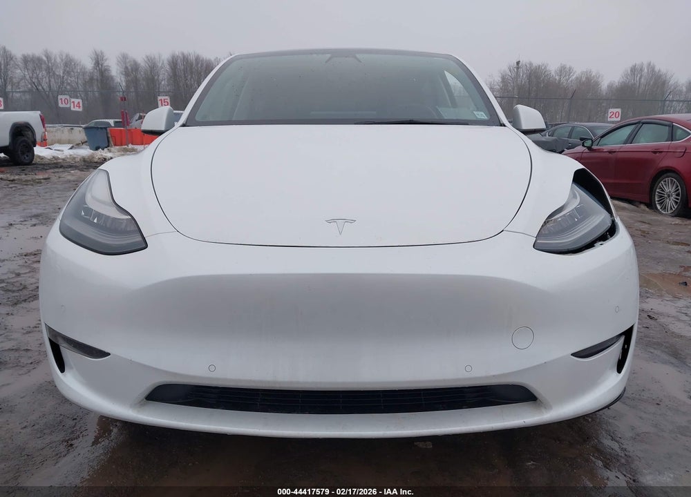 2021 TESLA MODEL Y LONG RANGE DUAL MOTOR ALL-WHEEL DRIVE VIN: 5YJYGAEE5MF186344