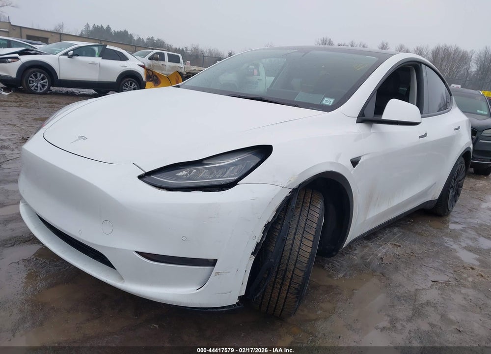 2021 TESLA MODEL Y LONG RANGE DUAL MOTOR ALL-WHEEL DRIVE VIN: 5YJYGAEE5MF186344