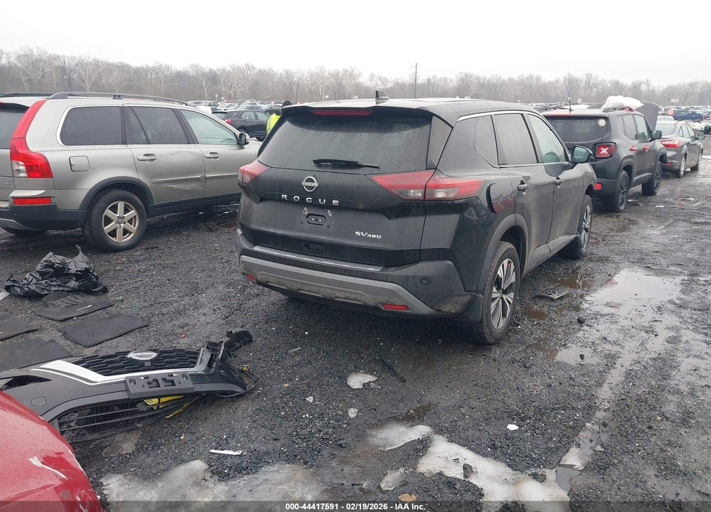 2022 NISSAN ROGUE SV INTELLIGENT AWD VIN: 5N1BT3BB0NC686154
