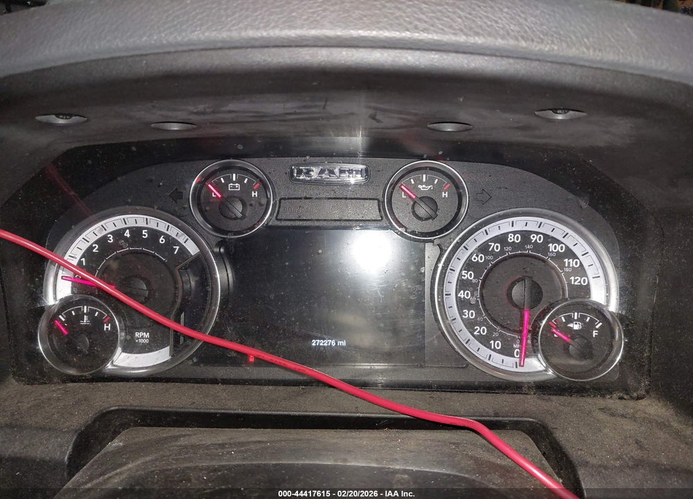 2013 RAM 1500 SLT VIN: 1C6RR7LT3DS634738