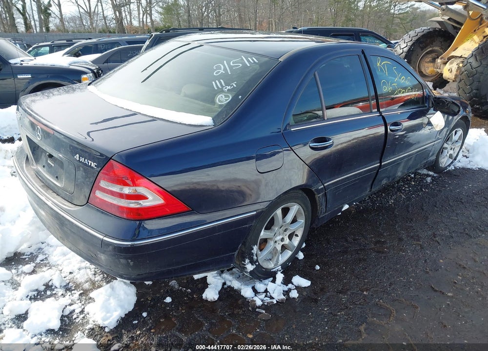 2007 MERCEDES-BENZ C 280 LUXURY 4MATIC VIN: WDBRF92H77F906021