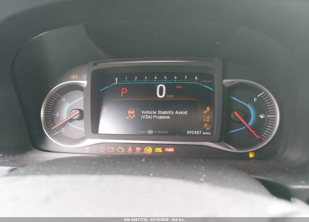 2019 HONDA PASSPORT TOURING VIN: 5FNYF7H95KB004174