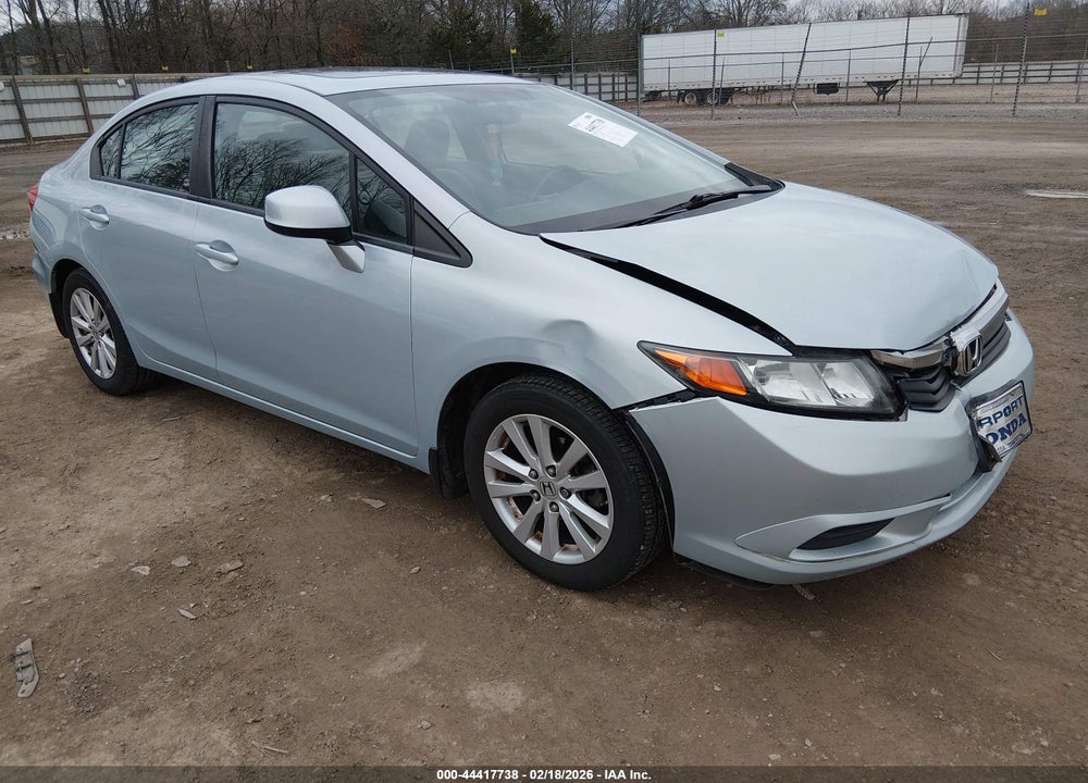 2012 HONDA CIVIC EX VIN: 2HGFB2F81CH520643