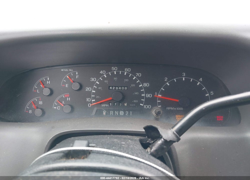 1999 FORD F-250 LARIAT/XL/XLT VIN: 1FTNX21S3XEE22922