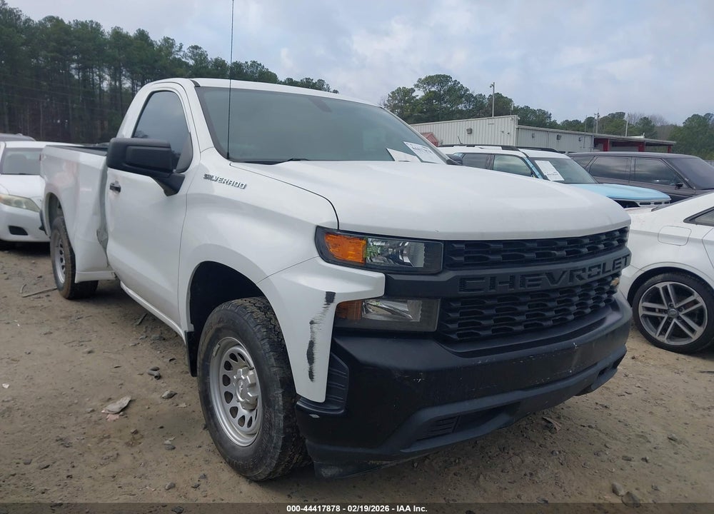 2019 CHEVROLET SILVERADO 1500 WORK TRUCK VIN: 3GCNWAEH4KG284630