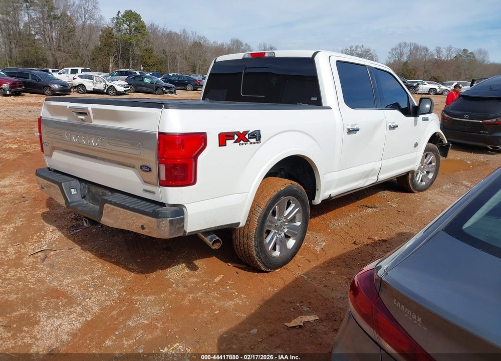 2020 FORD F-150 KING RANCH VIN: 1FTEW1E47LFA33553