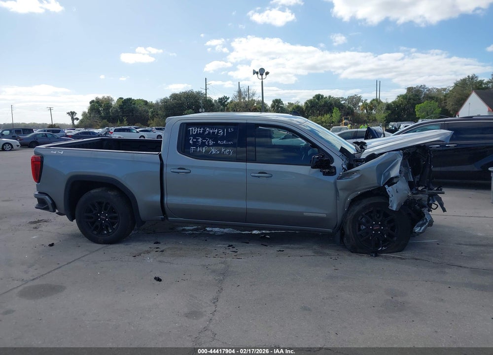 2025 GMC SIERRA 1500 4WD  SHORT BOX ELEVATION WITH 3SB VIN: 1GTUUCED2SZ323337