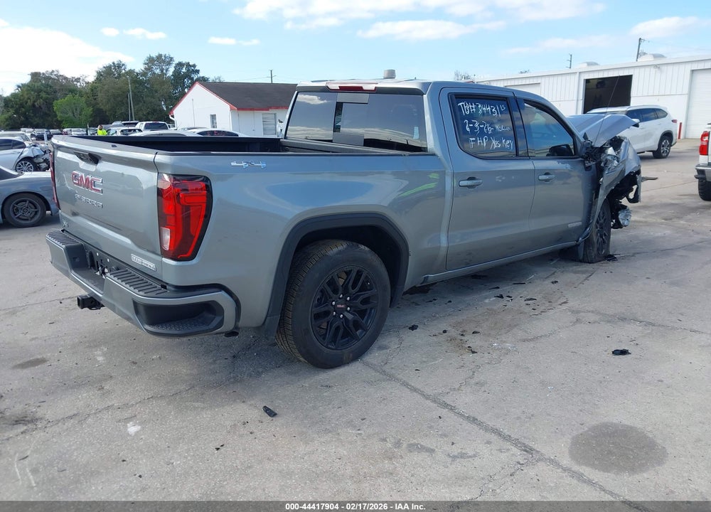 2025 GMC SIERRA 1500 4WD  SHORT BOX ELEVATION WITH 3SB VIN: 1GTUUCED2SZ323337