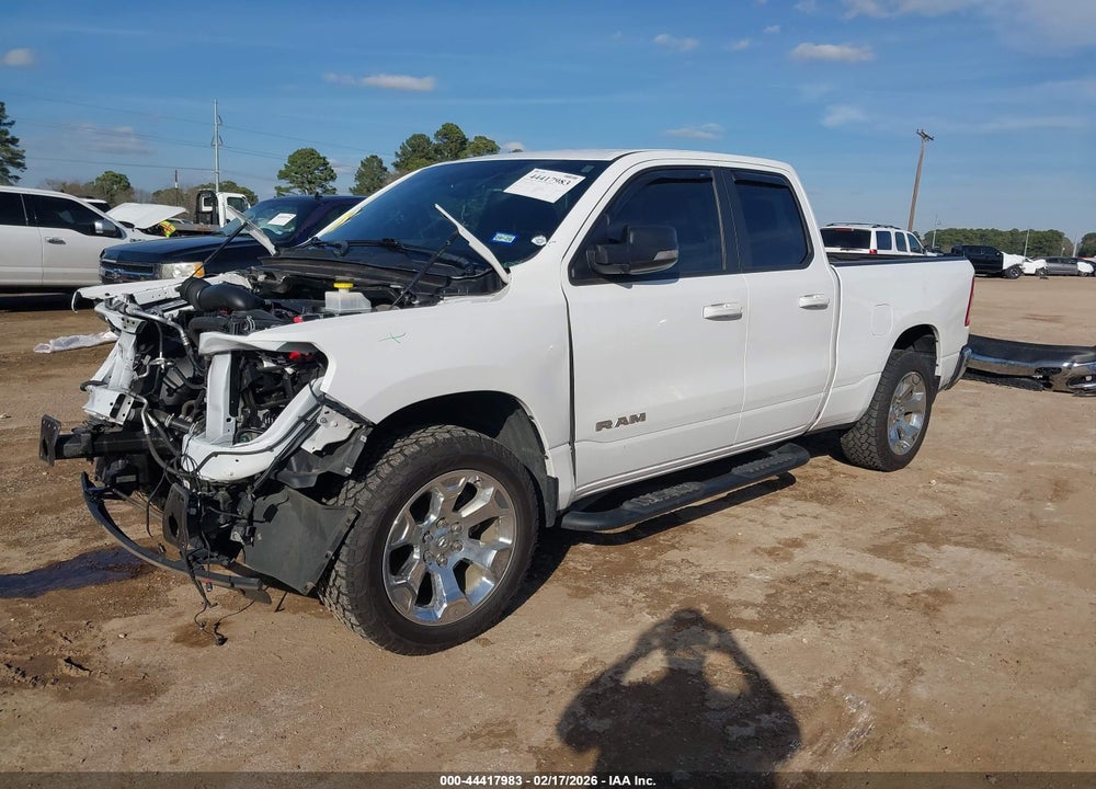 2022 RAM 1500 LONE STAR  4X2 6'4 BOX VIN: 1C6RREBT6NN195976