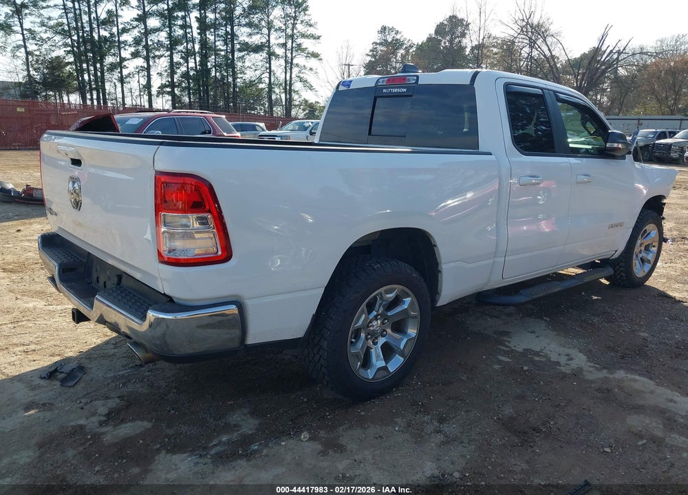 2022 RAM 1500 LONE STAR  4X2 6'4 BOX VIN: 1C6RREBT6NN195976