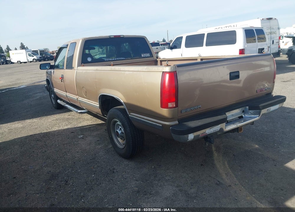 1996 GMC SIERRA C2500 VIN: 1GTGC29J6TE527030