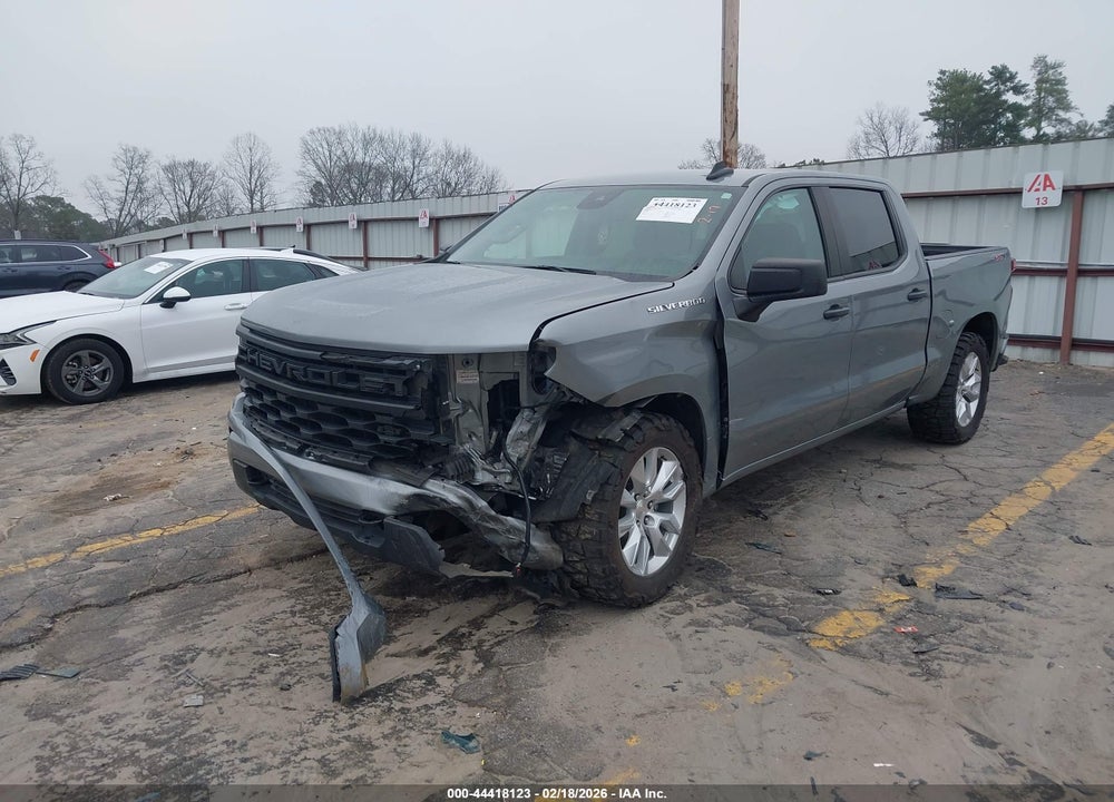 2024 CHEVROLET SILVERADO 1500 4WD  SHORT BED CUSTOM VIN: 1GCPDBEK4RZ316941