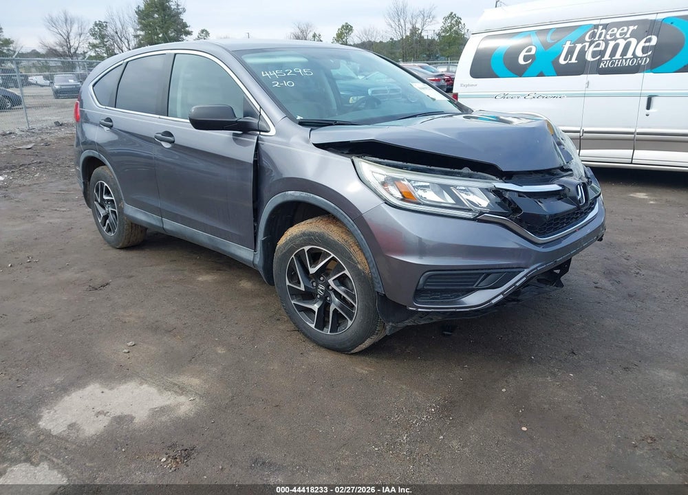 2016 HONDA CR-V SE VIN: 2HKRM3H48GH514633
