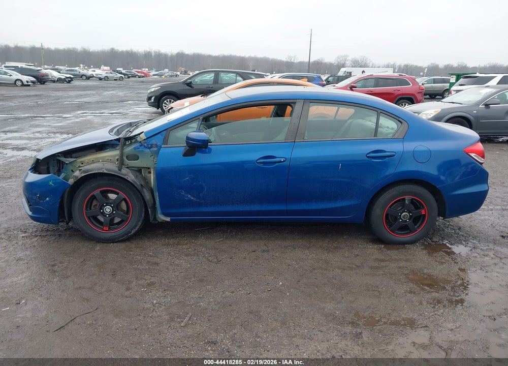 2015 HONDA CIVIC LX VIN: 19XFB2F52FE264033