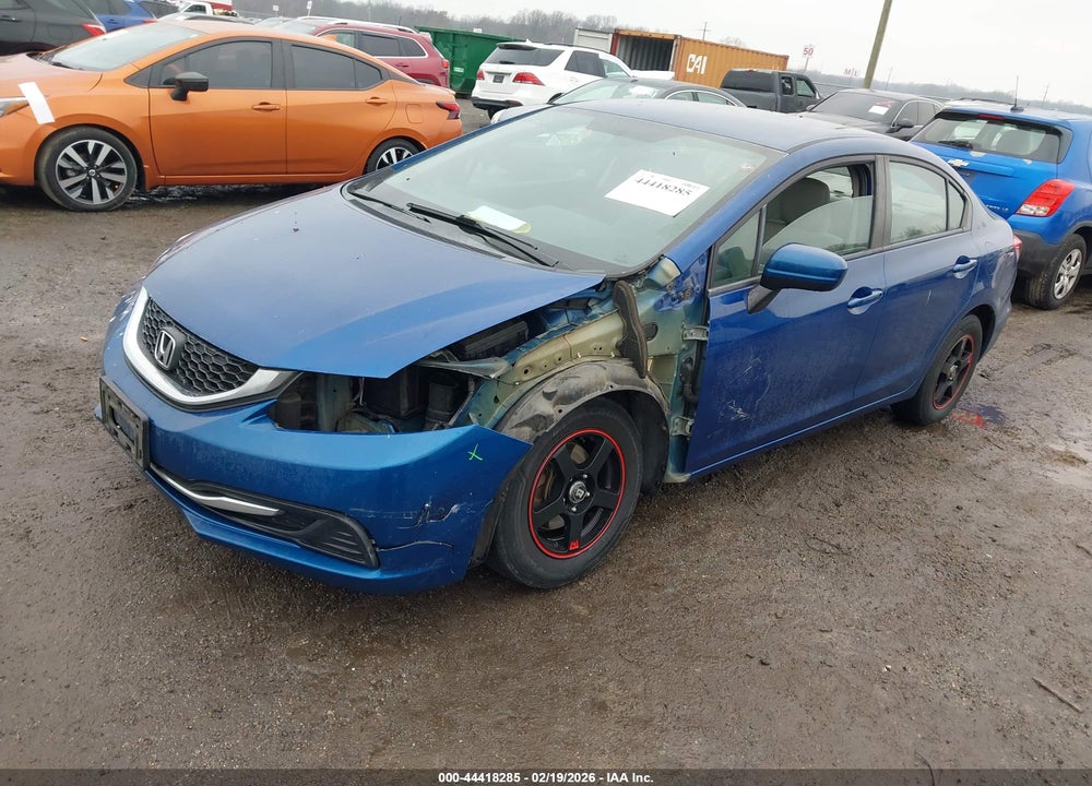 2015 HONDA CIVIC LX VIN: 19XFB2F52FE264033