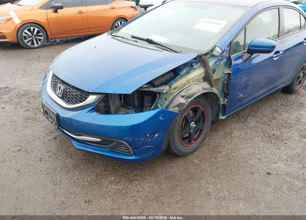 2015 HONDA CIVIC LX VIN: 19XFB2F52FE264033