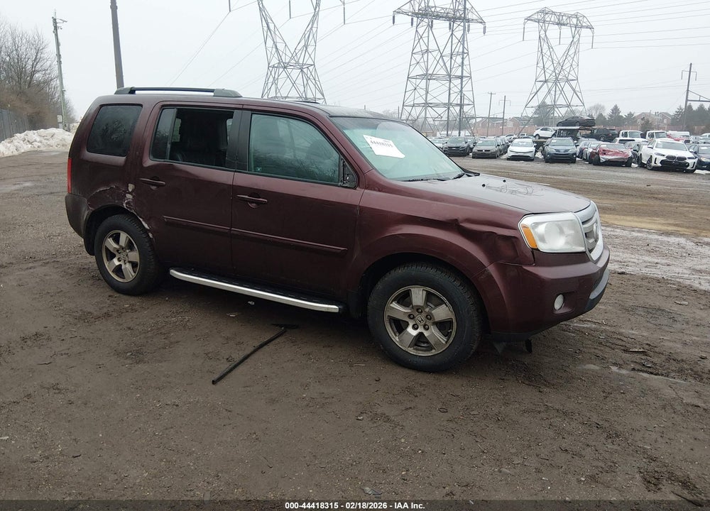 2011 HONDA PILOT EX-L VIN: 5FNYF4H5XBB062728