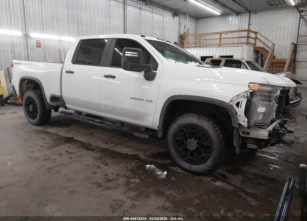 2022 CHEVROLET SILVERADO 2500HD 4WD  STANDARD BED CUSTOM VIN: 1GC4YME78NF115019