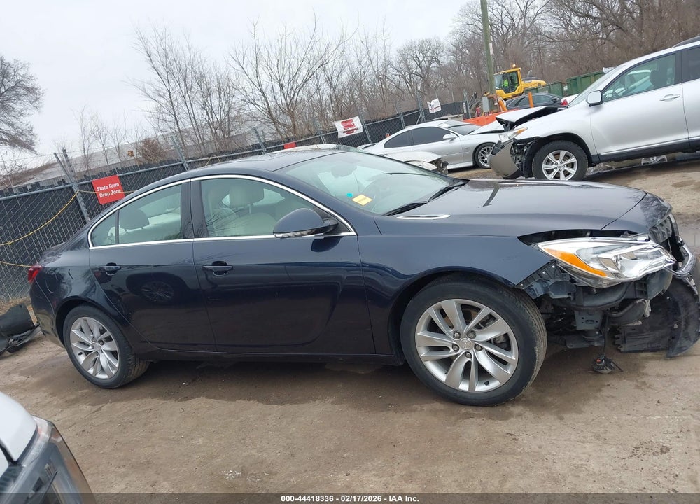 2014 BUICK REGAL TURBO VIN: 2G4GK5EX5E9242836