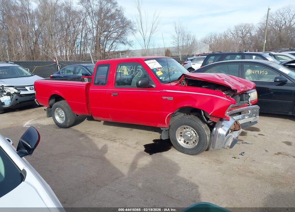 1995 FORD RANGER SUPER CAB VIN: 1FTCR14A5SPA25191