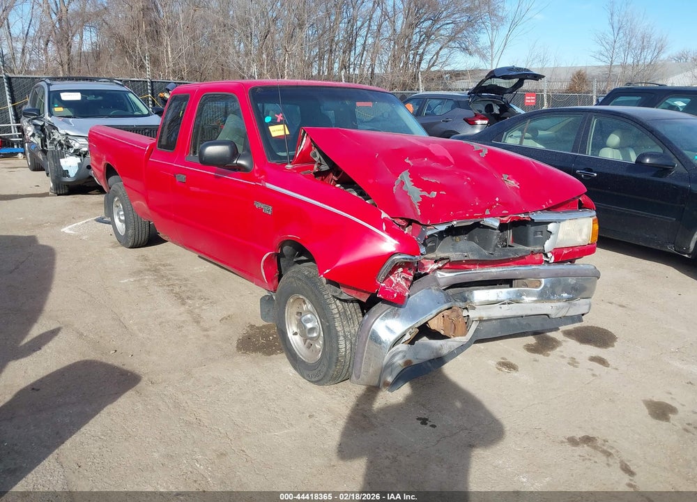 1995 FORD RANGER SUPER CAB VIN: 1FTCR14A5SPA25191