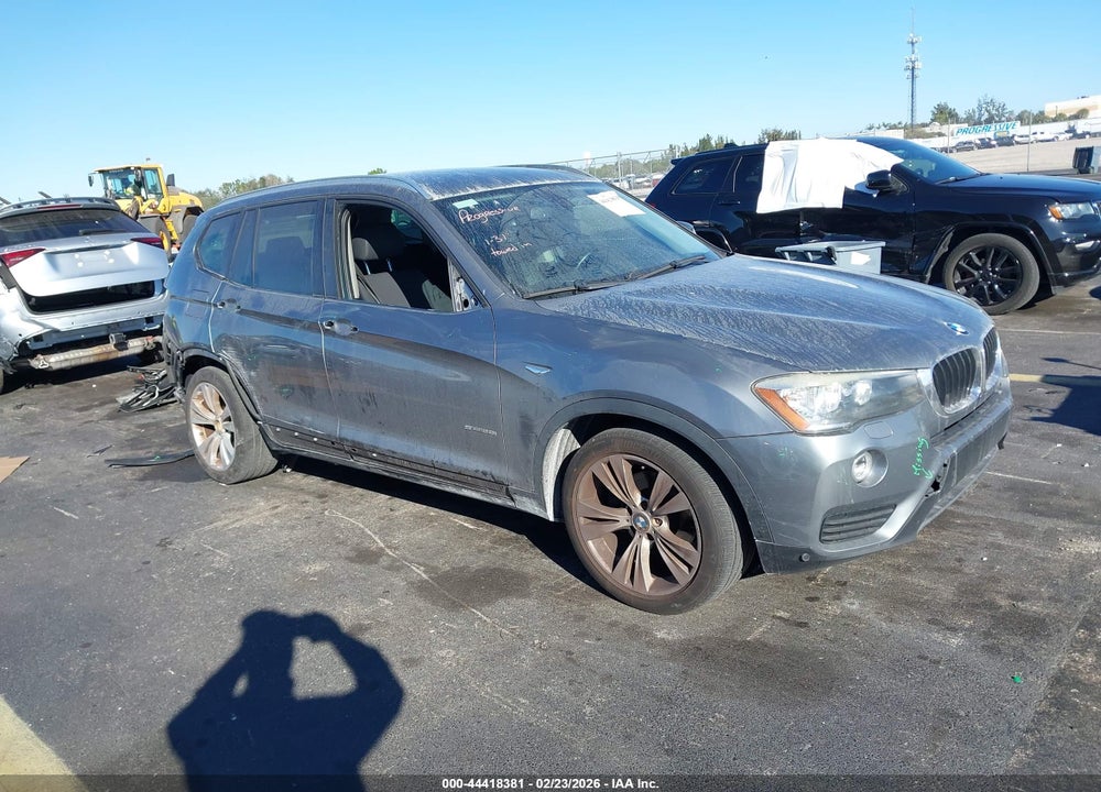 2016 BMW X3 SDRIVE28I VIN: 5UXWZ7C57G0T43462