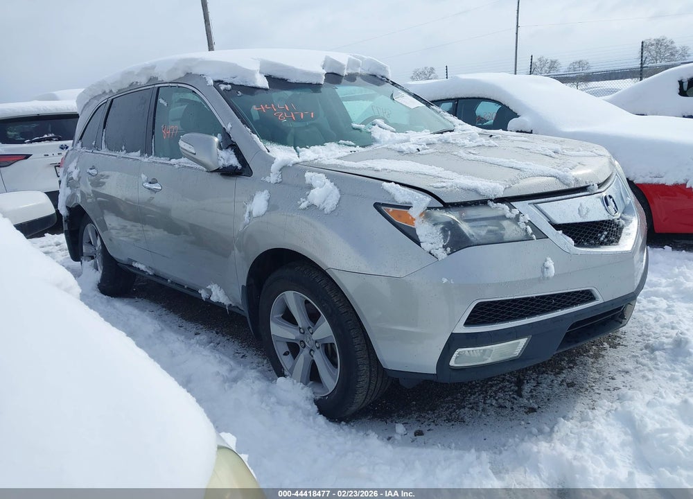 2012 ACURA MDX TECHNOLOGY PACKAGE VIN: 2HNYD2H37CH501883
