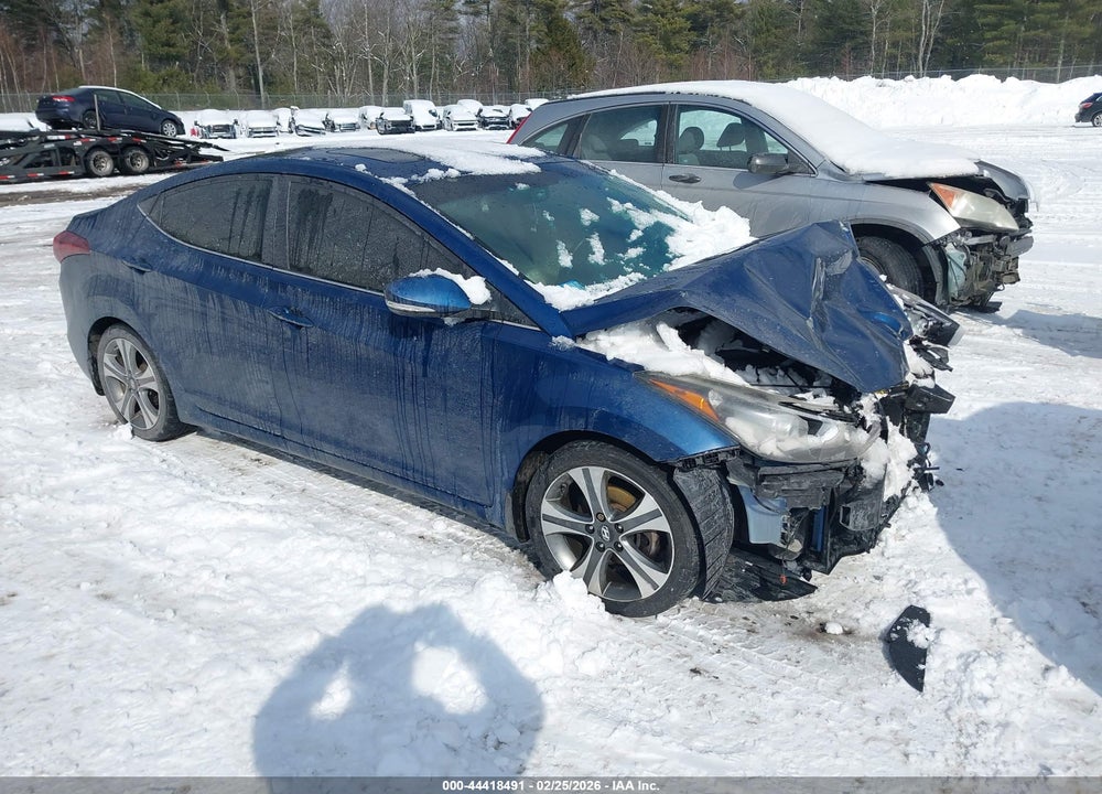 2014 HYUNDAI ELANTRA SPORT VIN: KMHDH4AH4EU167737