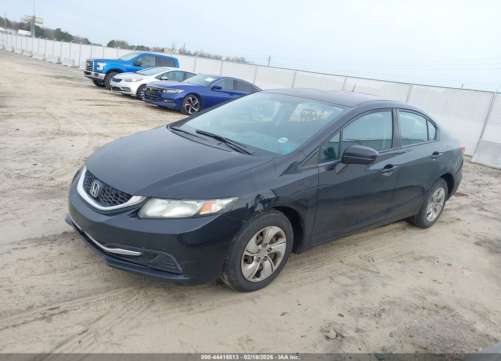 2015 HONDA CIVIC LX VIN: 19XFB2E52FE009349