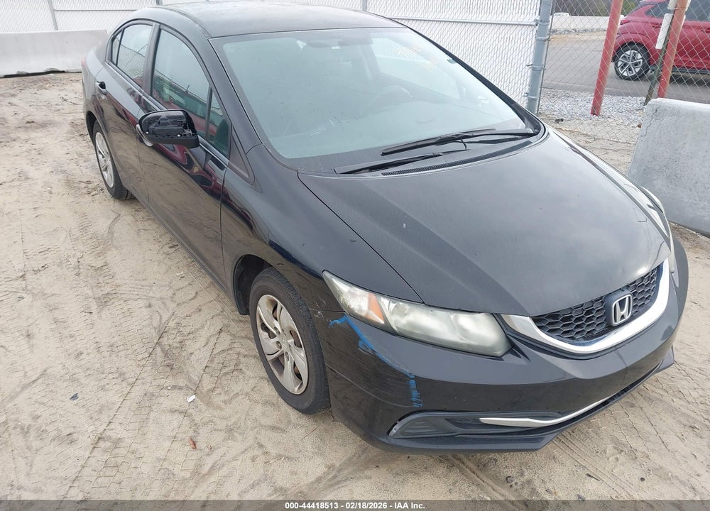 2015 HONDA CIVIC LX VIN: 19XFB2E52FE009349