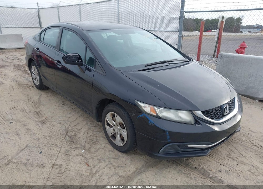 2015 HONDA CIVIC LX VIN: 19XFB2E52FE009349