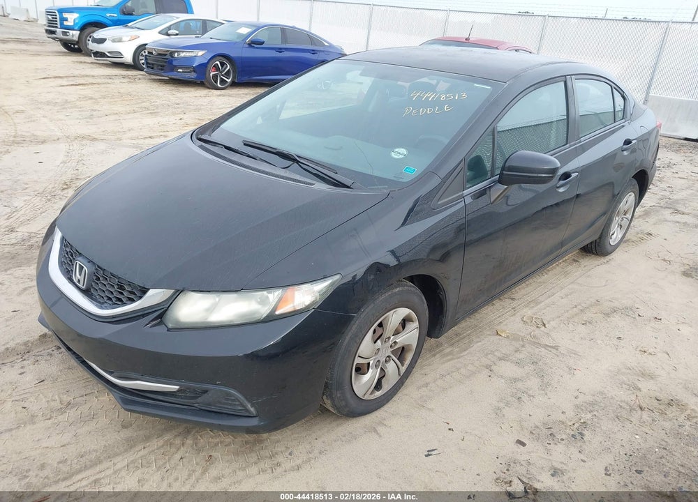 2015 HONDA CIVIC LX VIN: 19XFB2E52FE009349