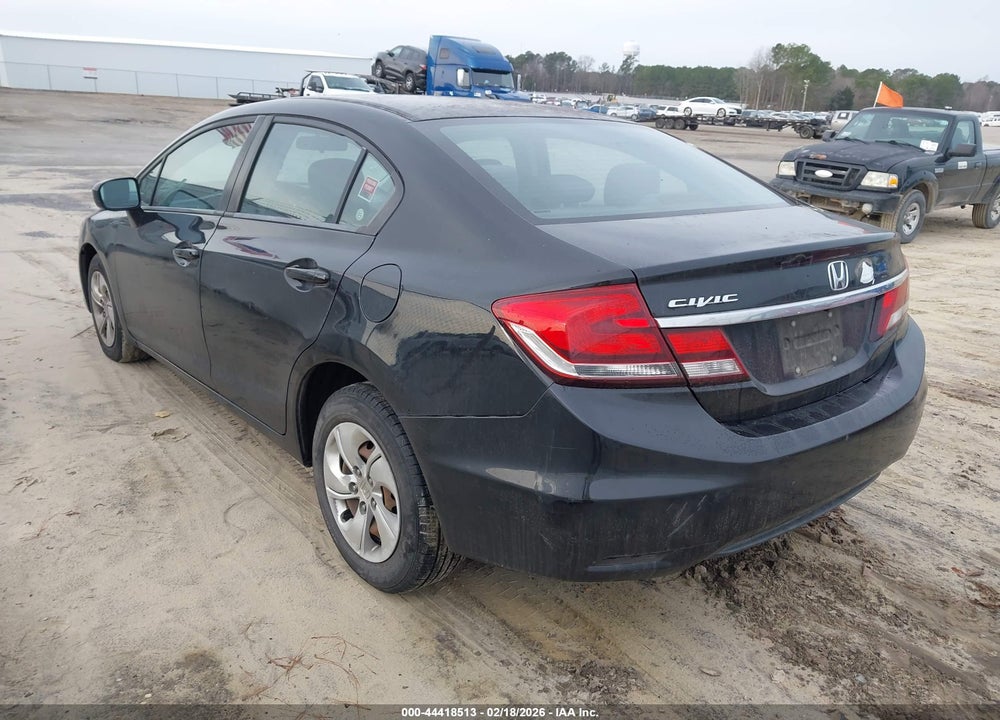 2015 HONDA CIVIC LX VIN: 19XFB2E52FE009349