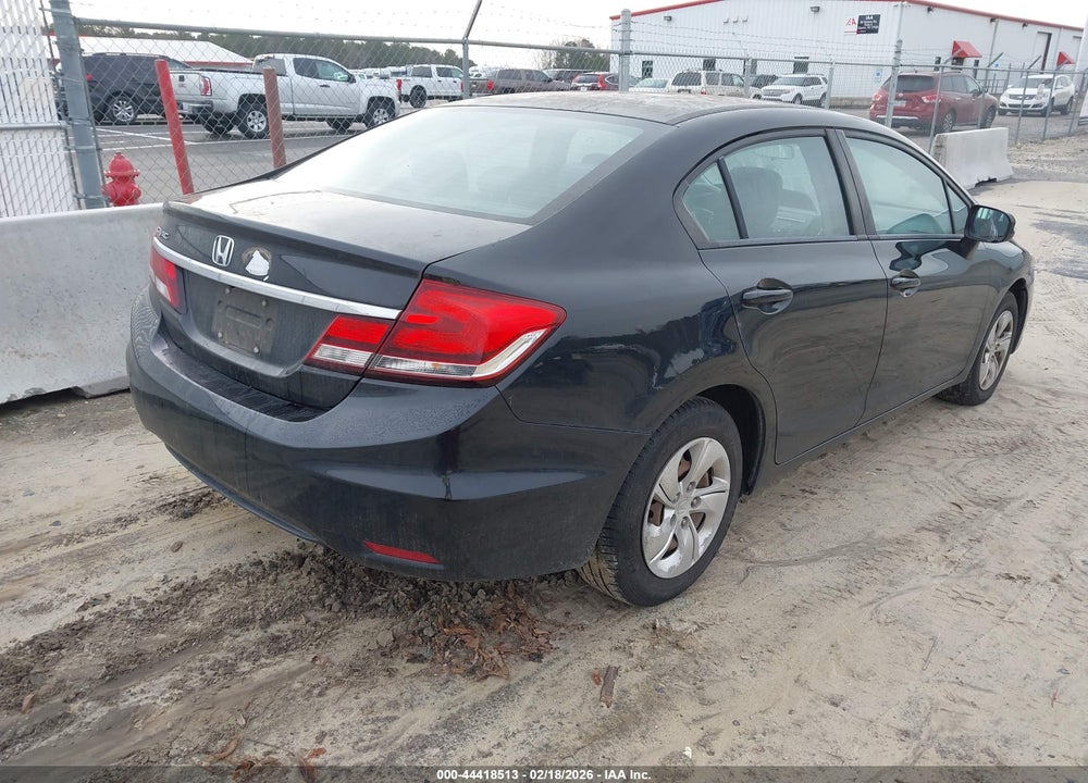 2015 HONDA CIVIC LX VIN: 19XFB2E52FE009349