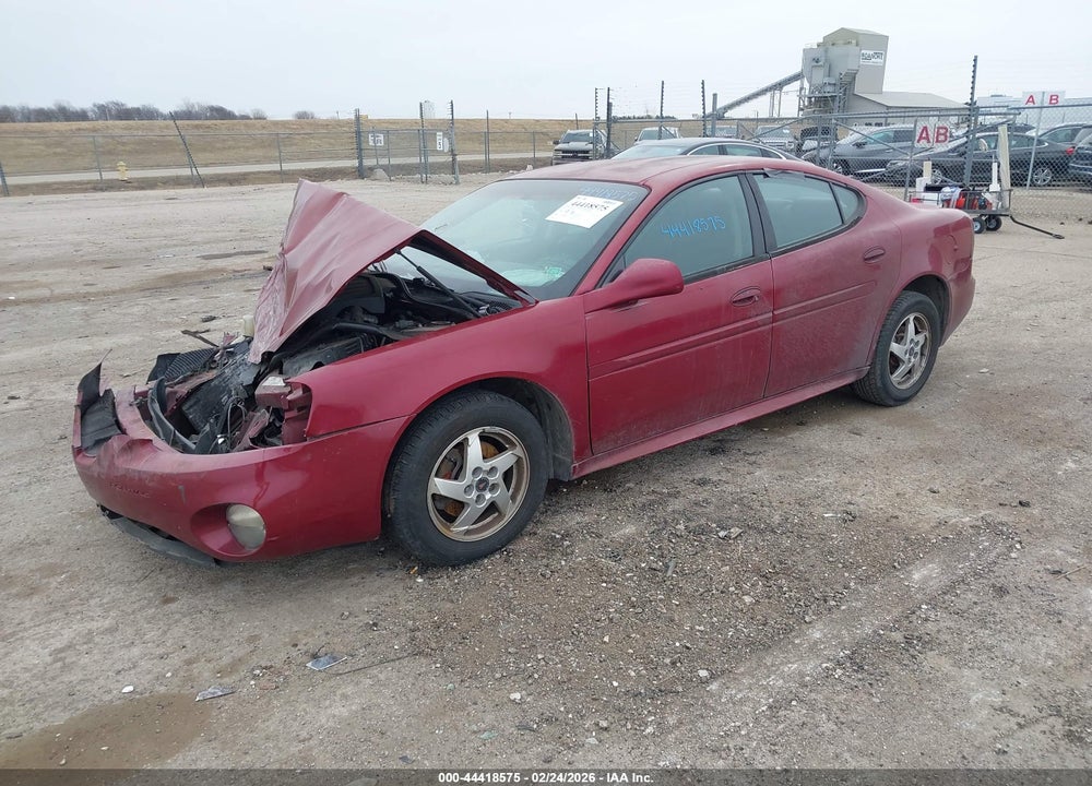 2004 PONTIAC GRAND PRIX GT1 VIN: 2G2WP522341324642