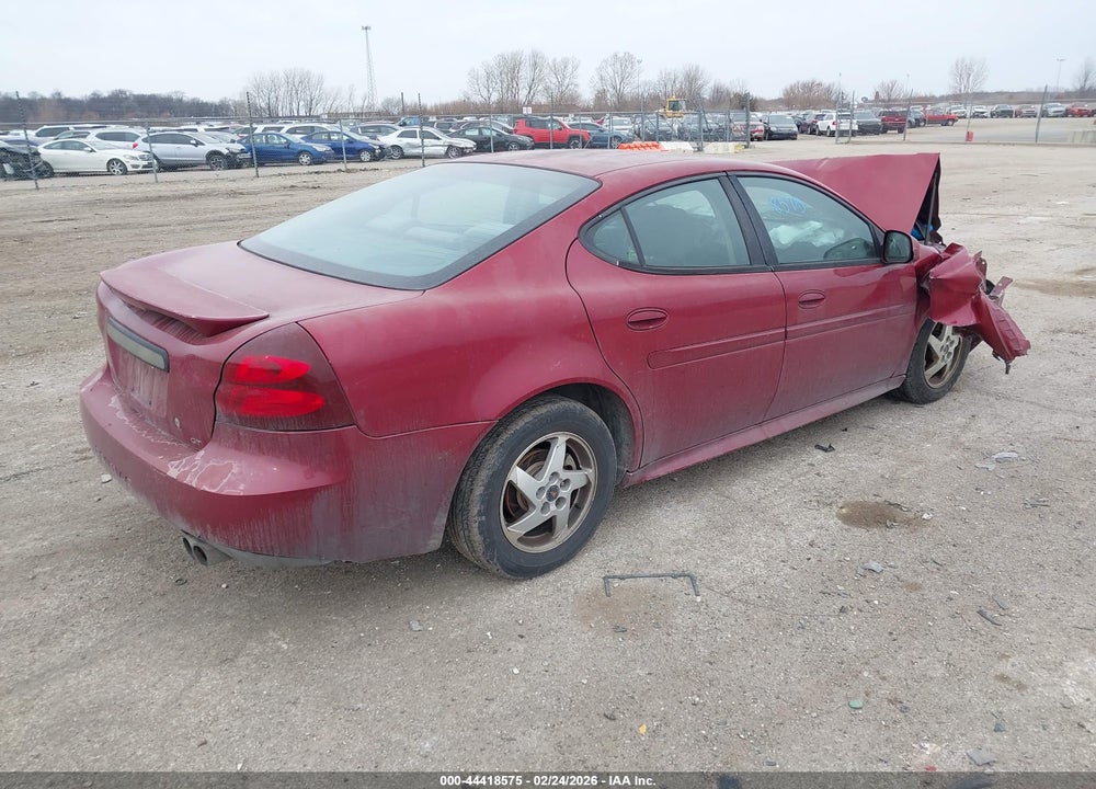 2004 PONTIAC GRAND PRIX GT1 VIN: 2G2WP522341324642