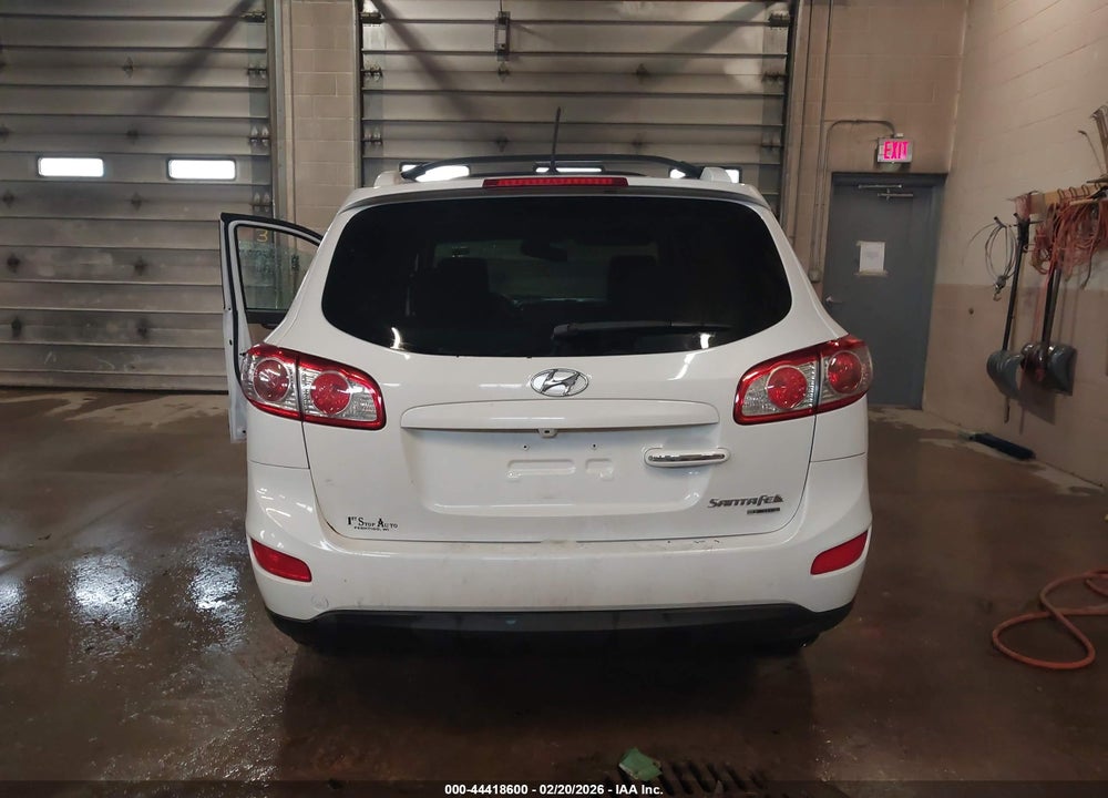 2012 HYUNDAI SANTA FE LIMITED VIN: 5XYZK3AB0CG167315