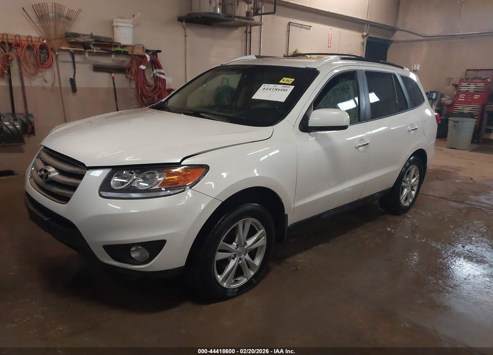 2012 HYUNDAI SANTA FE LIMITED VIN: 5XYZK3AB0CG167315