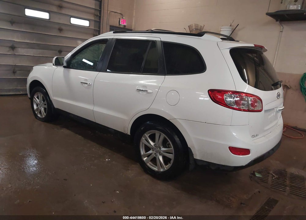 2012 HYUNDAI SANTA FE LIMITED VIN: 5XYZK3AB0CG167315
