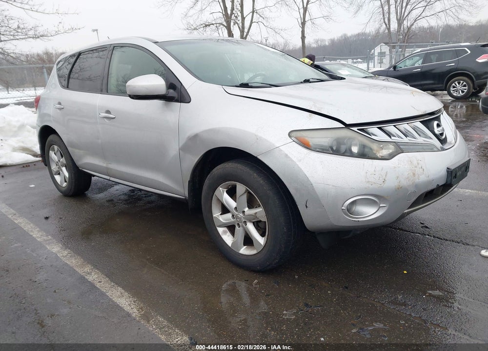 2009 NISSAN MURANO SL VIN: JN8AZ18W79W139257