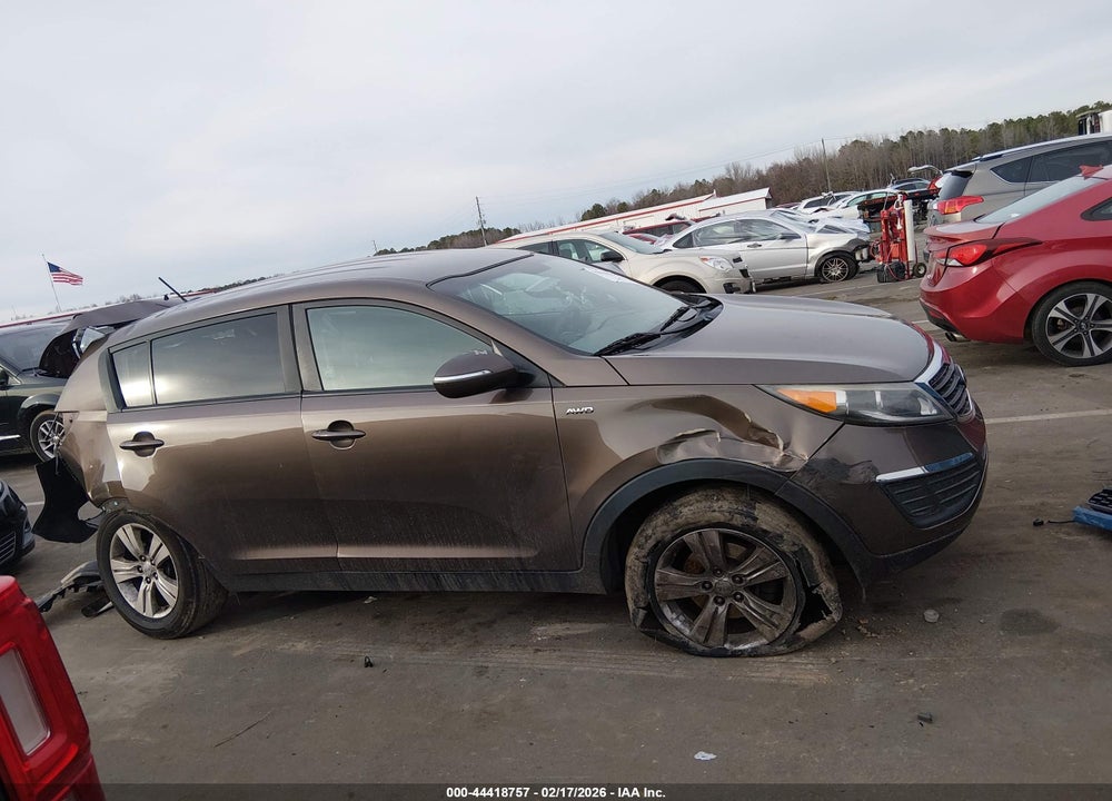 2013 KIA SPORTAGE LX VIN: KNDPBCA24D7358595