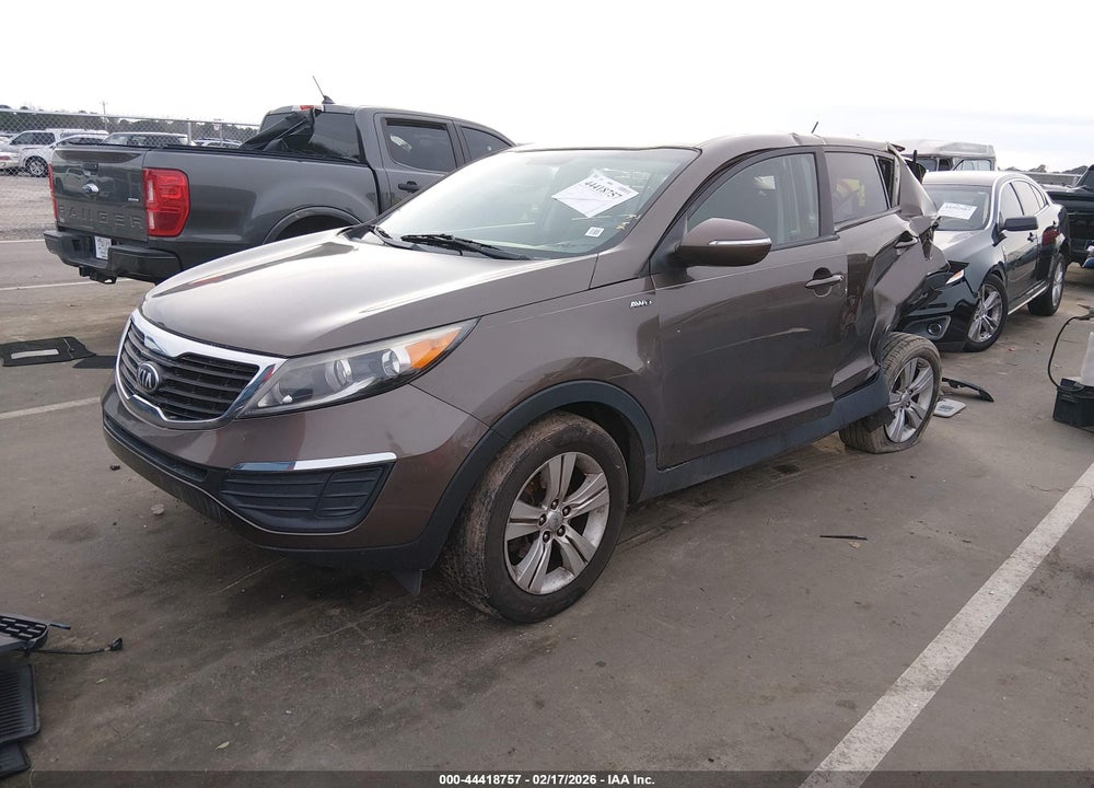 2013 KIA SPORTAGE LX VIN: KNDPBCA24D7358595