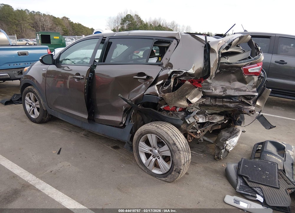 2013 KIA SPORTAGE LX VIN: KNDPBCA24D7358595