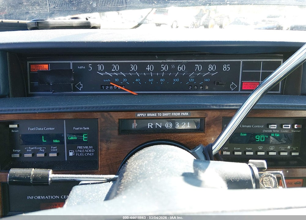1993 CADILLAC DEVILLE VIN: 1G6CD53B3P4234831